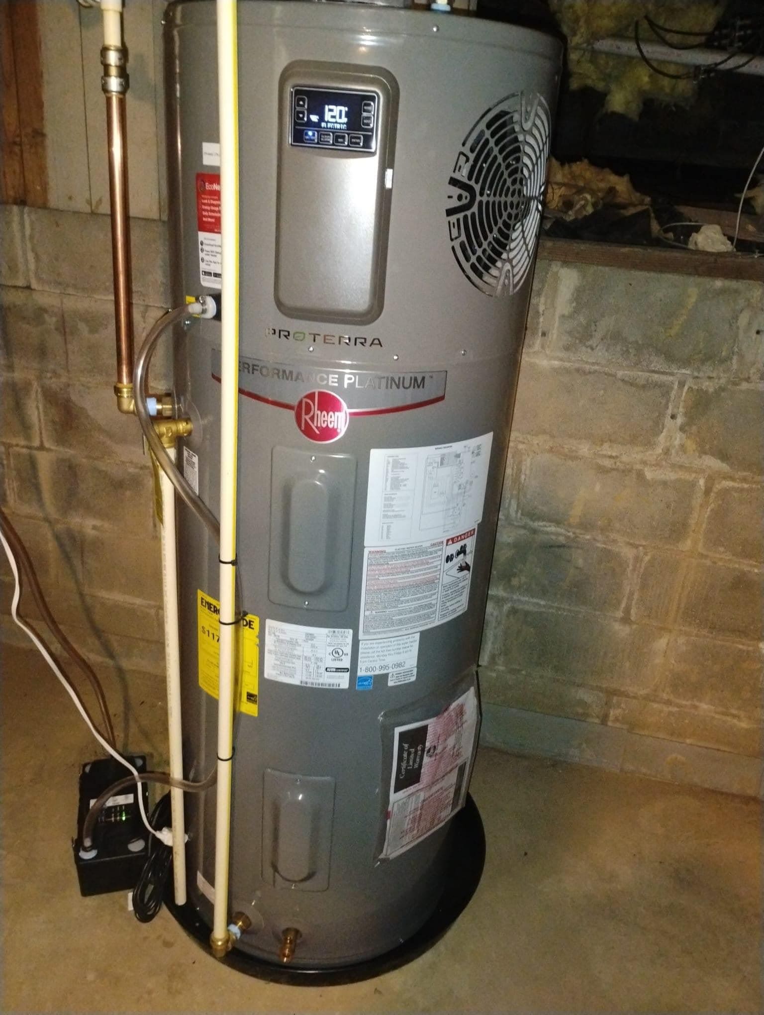 Rheem Proterra Performance Platinum water heater